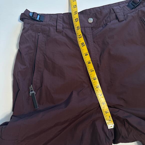 Bonfire Vaporlite Snowboarding Pants Womens Large Silver Series Maroon Winter - Picture 9 of 10